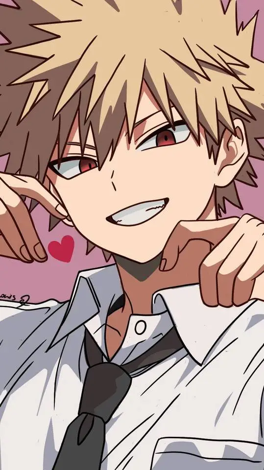 ai character: bakugo  background