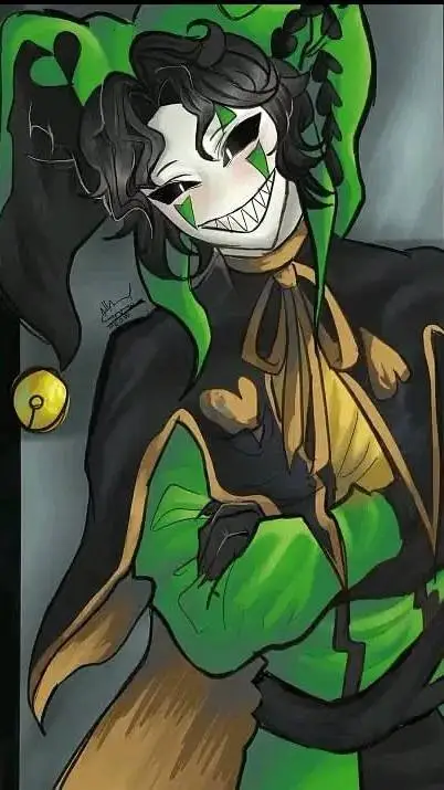 ai character: Harlequin background