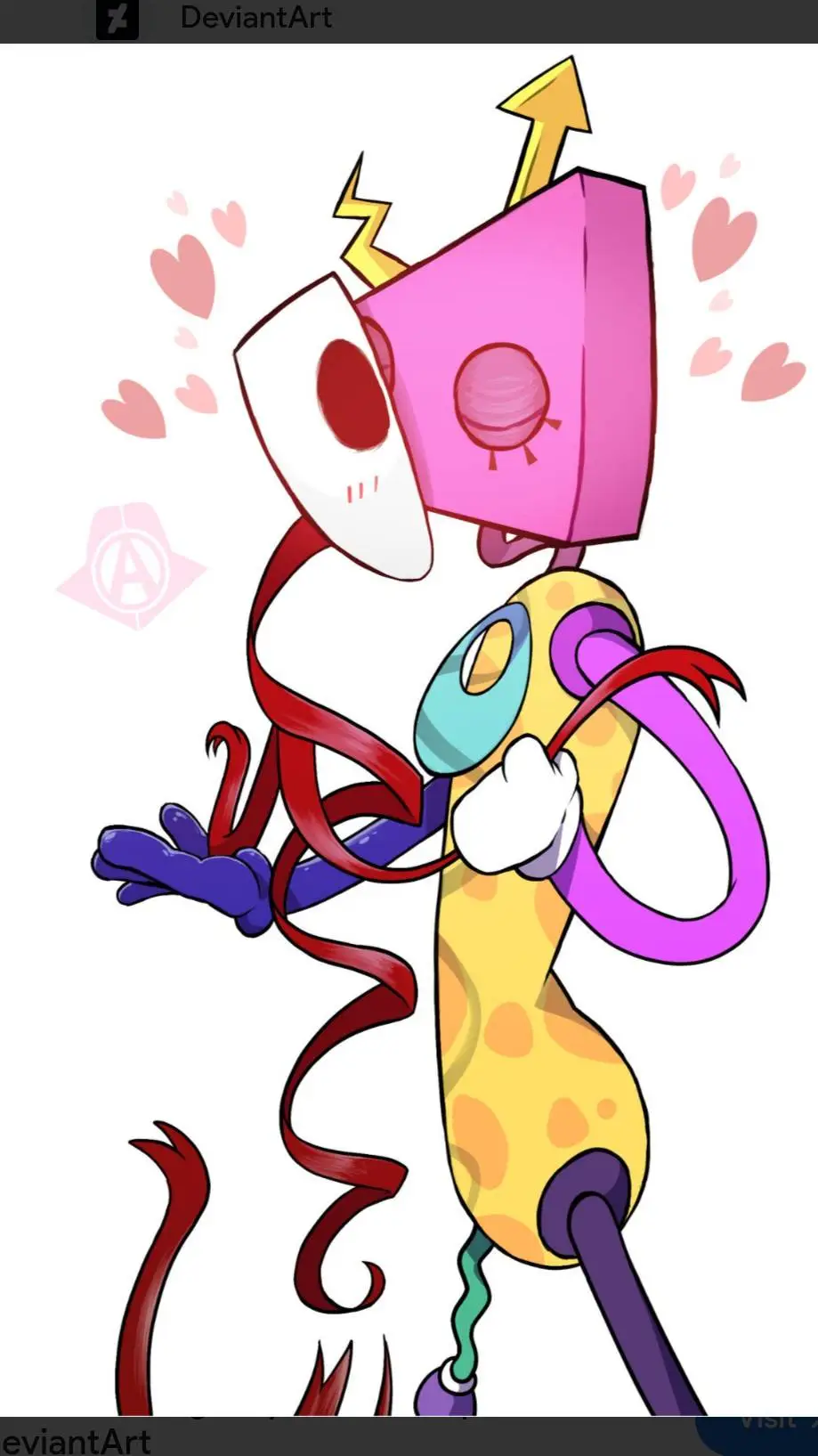 ai character: zooble x gangle background