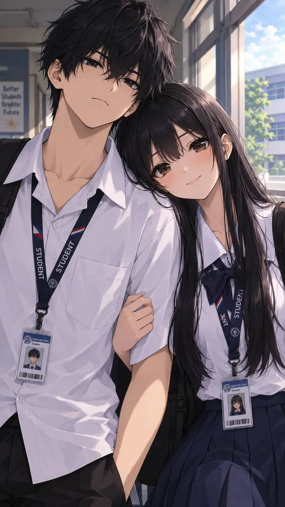 ai character: Couple  background