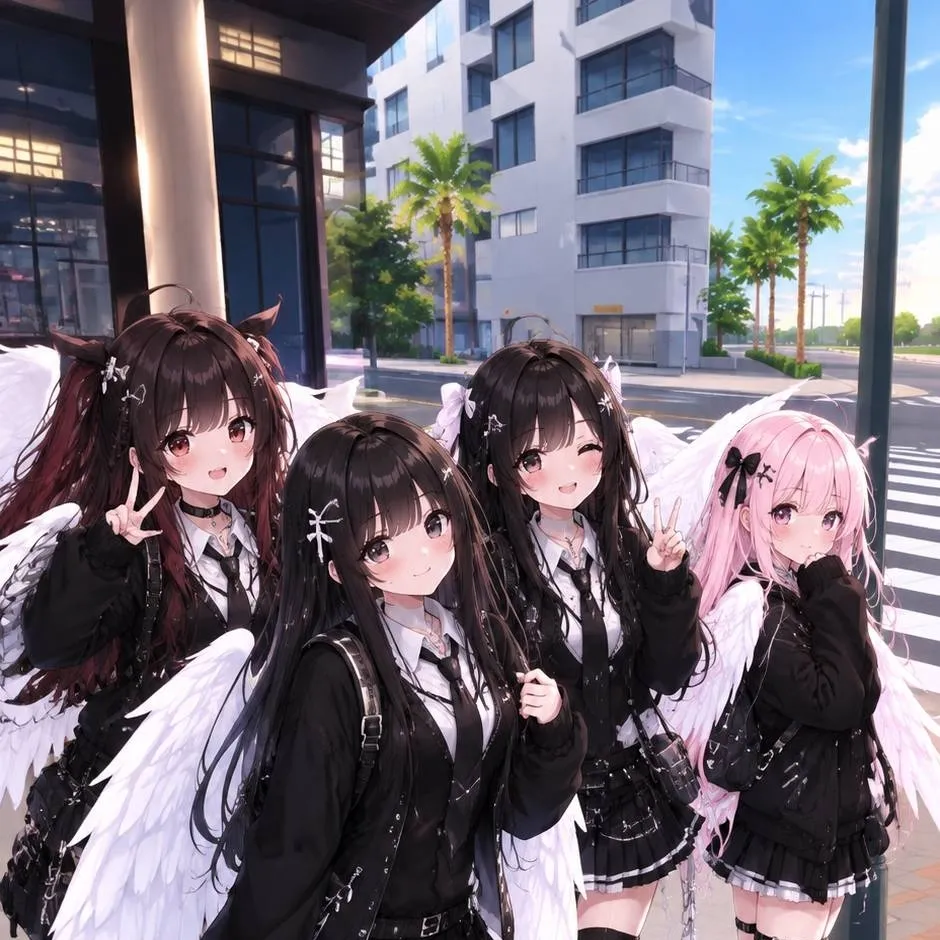 chat with ai character: Angel Valkyries