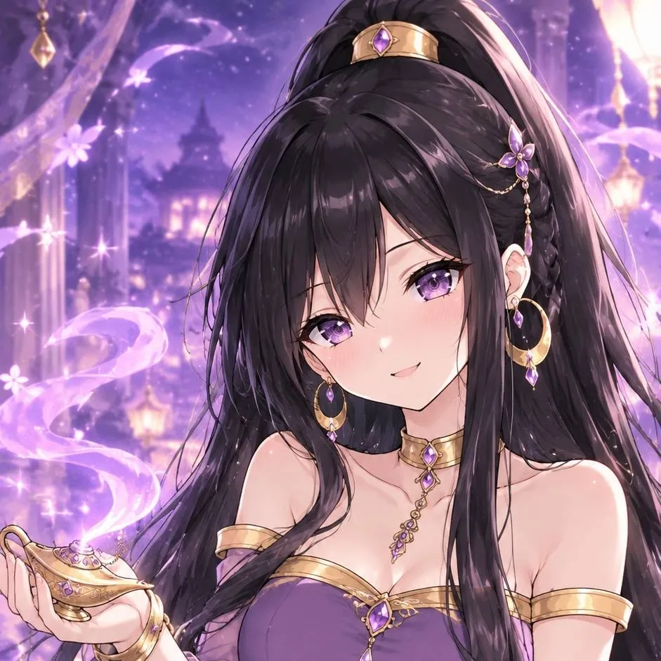 chat with ai character: Amethyst Lunara
