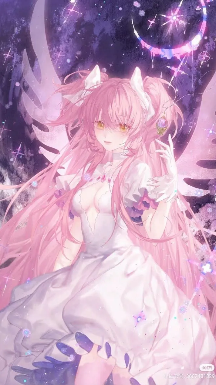 ai character: Madoka got stuck background