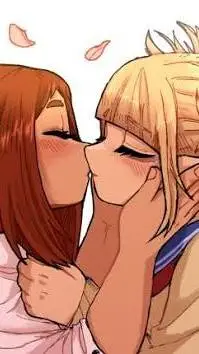 ai character: toga x uraraka  background