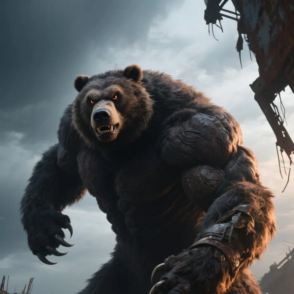 chat with ai character: Dj bust a bear