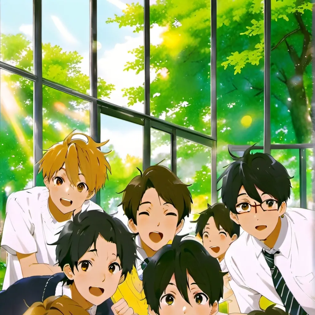 chat with ai character: School boys 