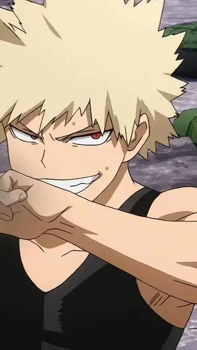 ai character: bakugo🔥💥 background
