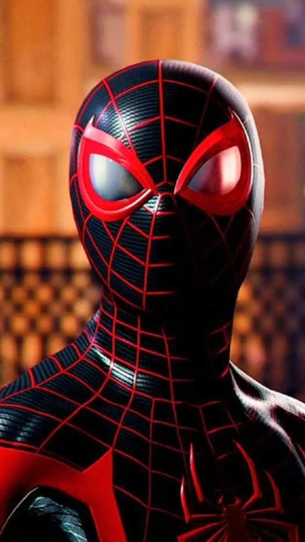 ai character: Spider man miles background