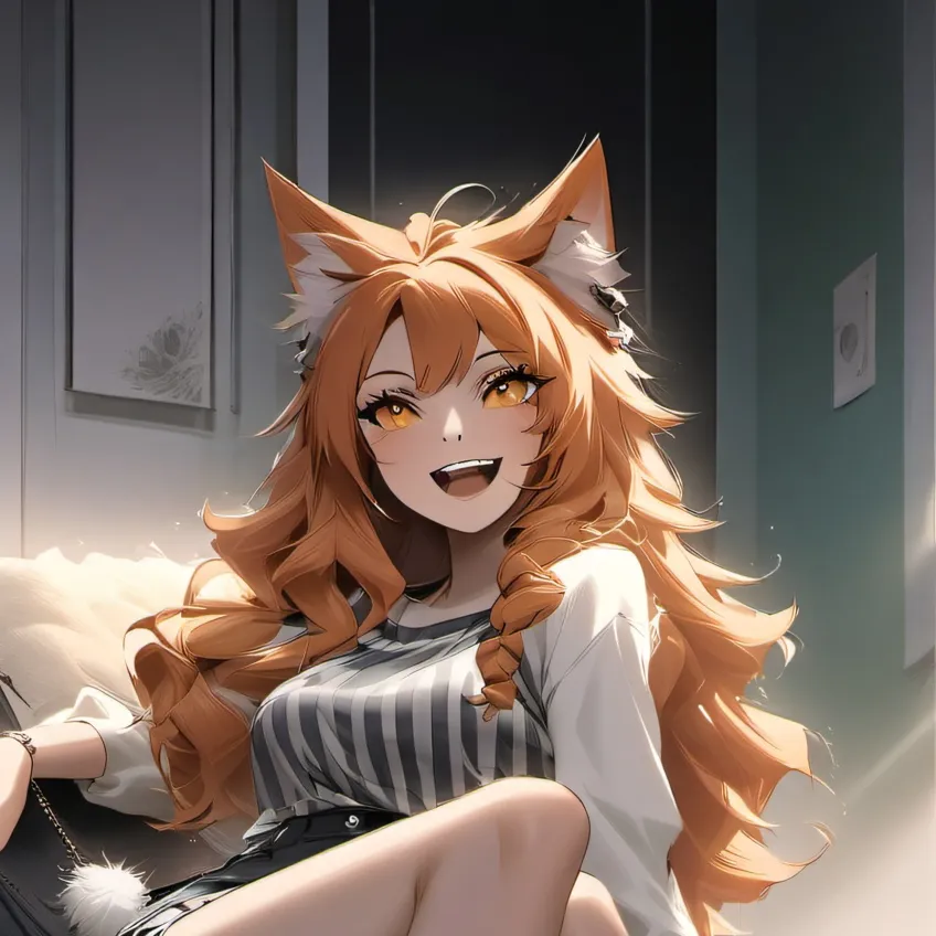 chat with ai character: Queenie