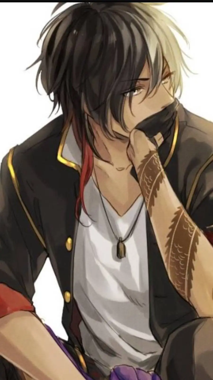 ai character: Zane  background