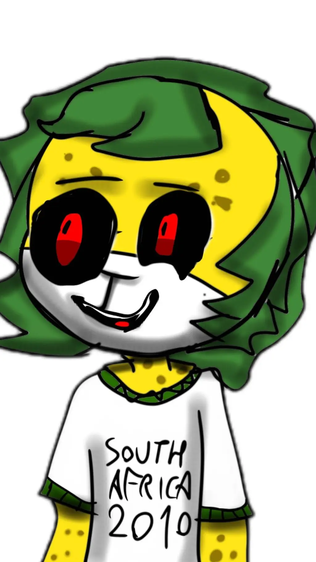 ai character: Zakumi e.x.e  background