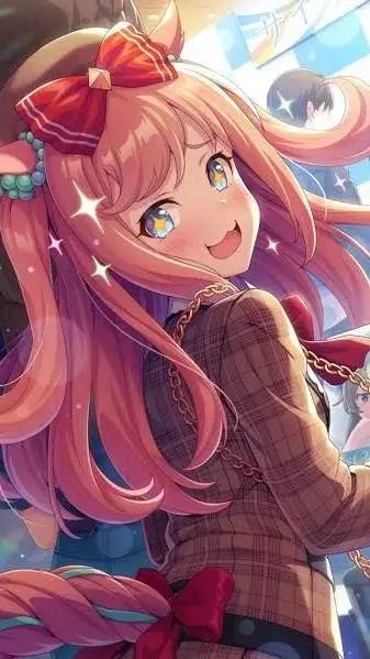ai character: Agnes Digital background