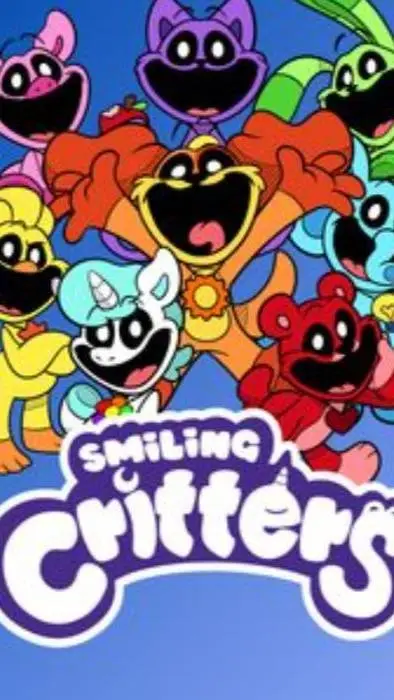 ai character: smiling critterst  background