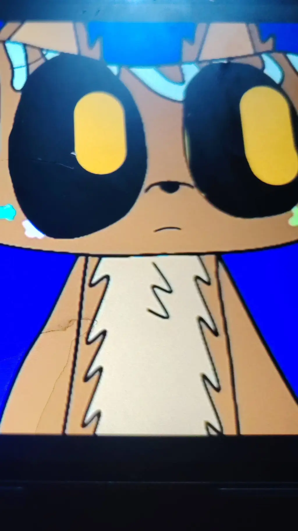 ai character: Cosmo werewolf background
