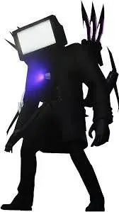 ai character: Titán tv man  background