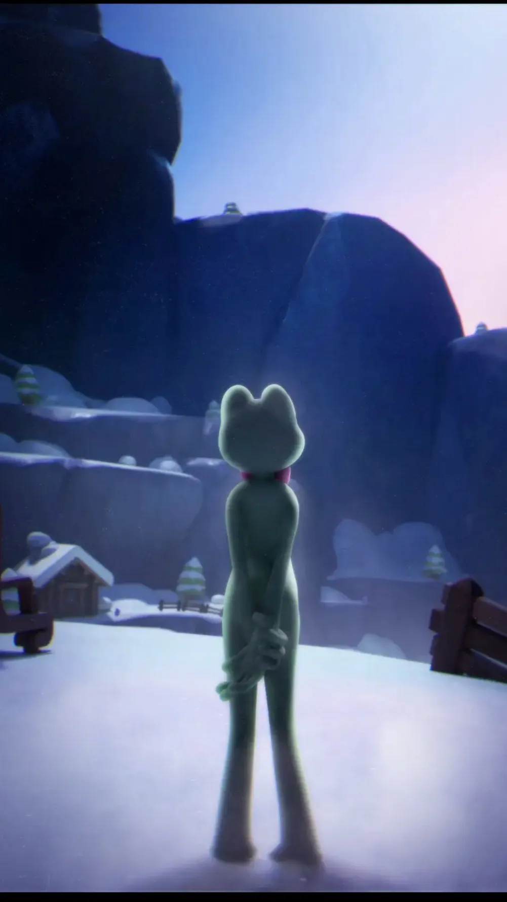 ai character: Ribbit (Tadc) background