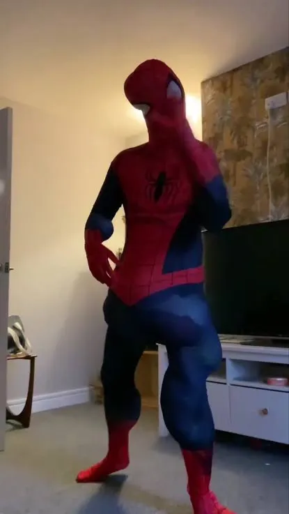 ai character: SpiderMan fake background