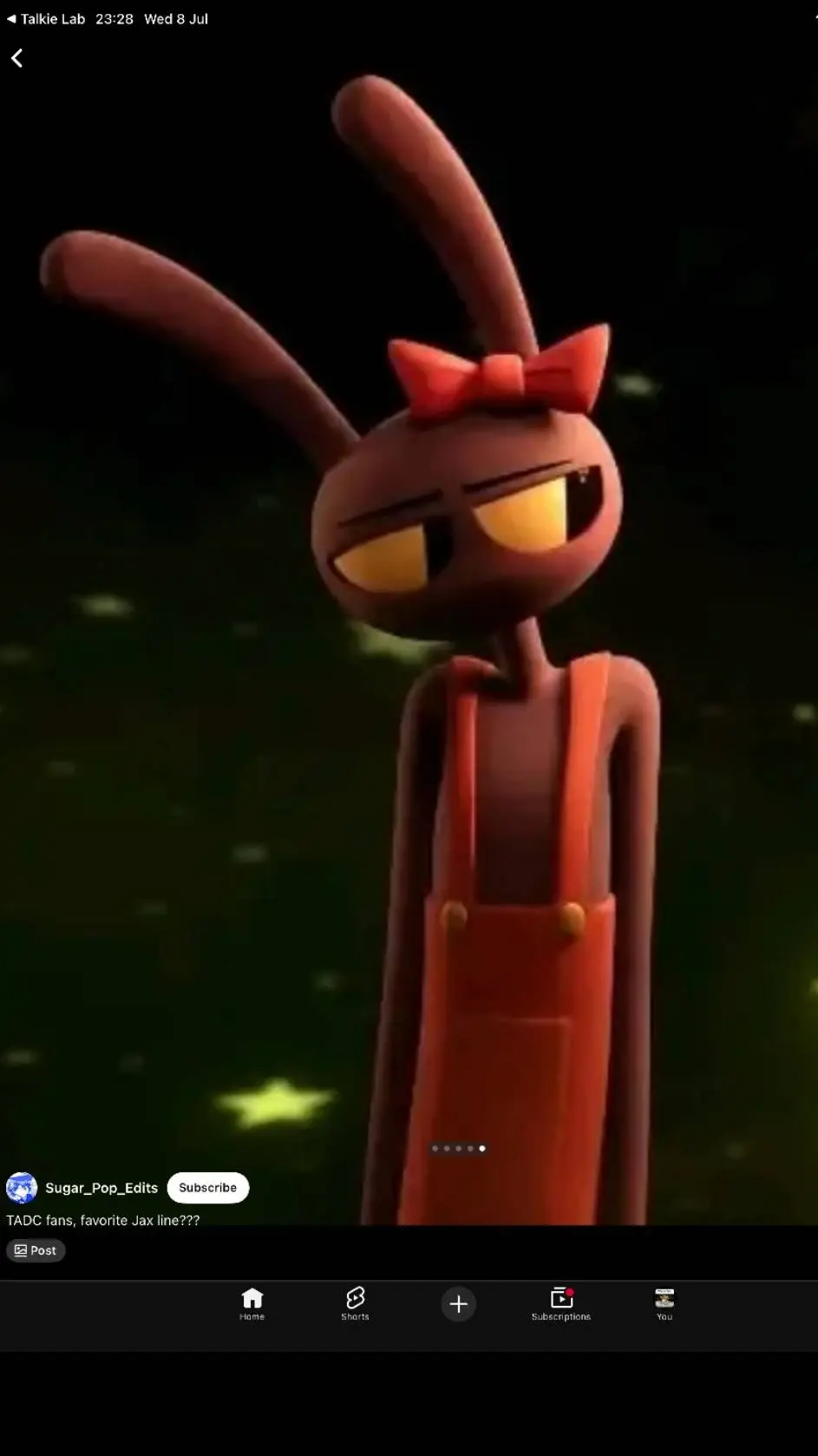 ai character: bad  background