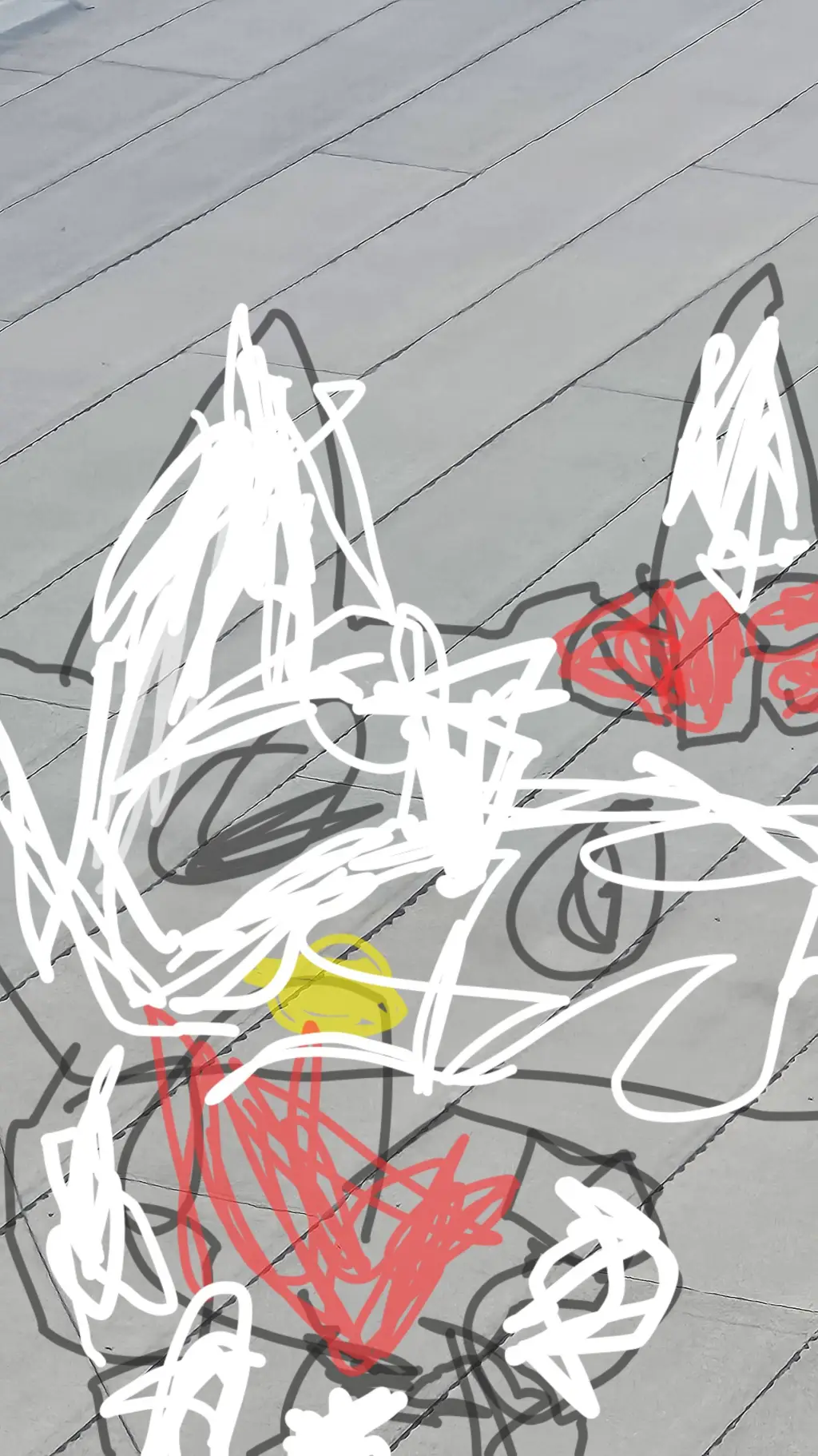 ai character: hello kitty  background