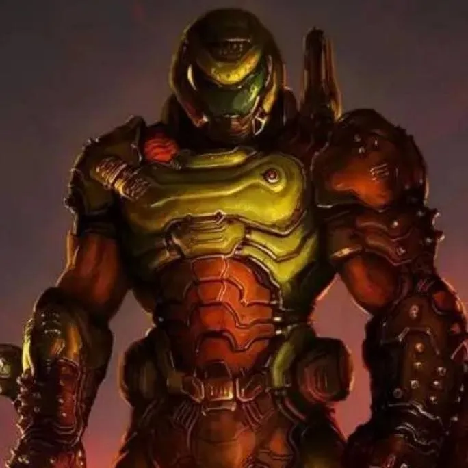 chat with ai character: doom slayer