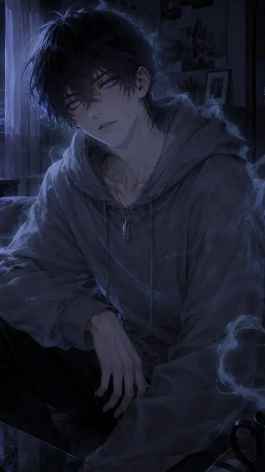 ai character: ren  background