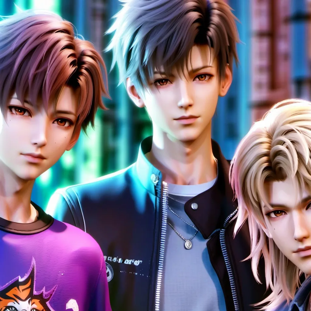 chat with ai character: Levi,Alex,Jayden 