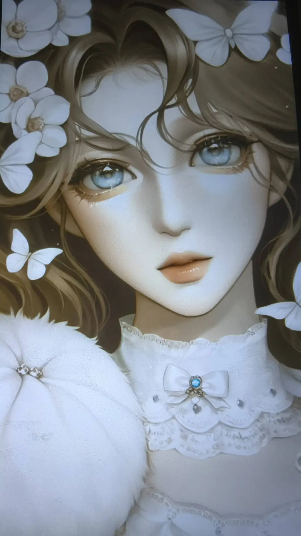 ai character: Lily  background