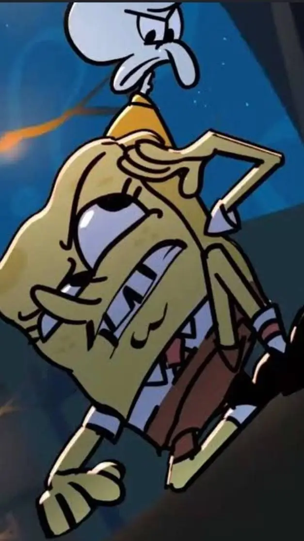 ai character: Spongebob background
