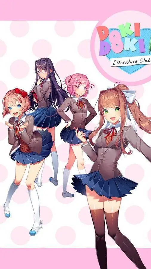 ai character: DDLC background