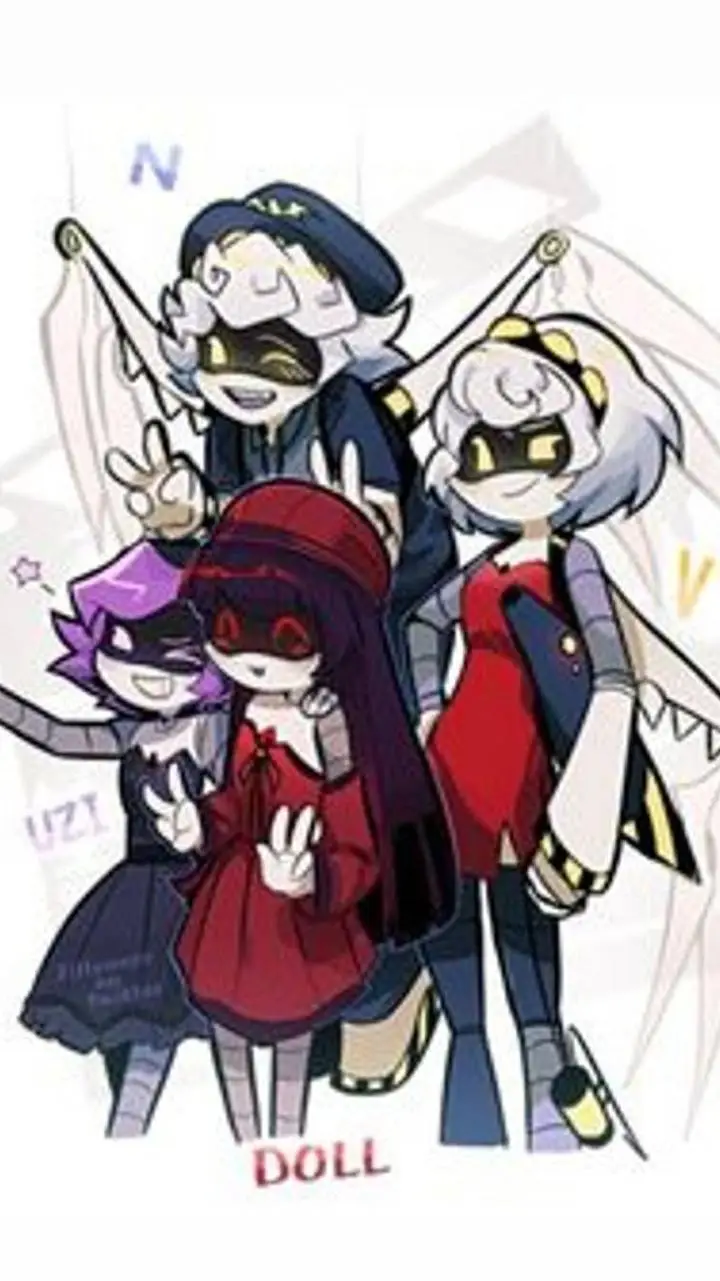 ai character: N, V, Doll, Uzi background