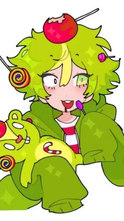 ai character: 🍫🍬🍭Nutty🍭🍬🍫 background
