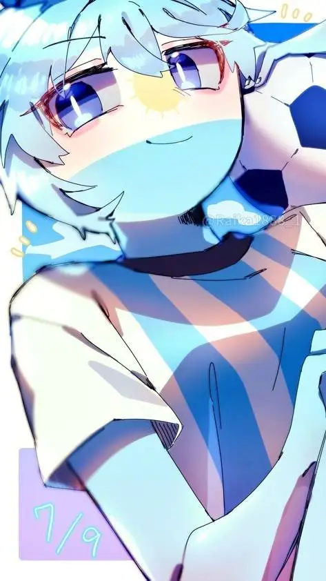 ai character: Argentina UwU background