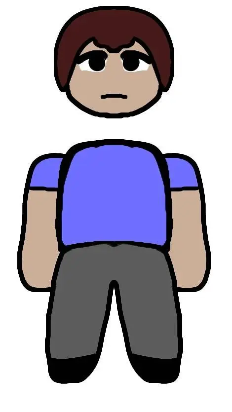 ai character: Juan Angel draw background