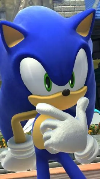 ai character: Sonic background