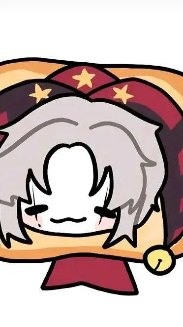 ai character: Pierrot bread background