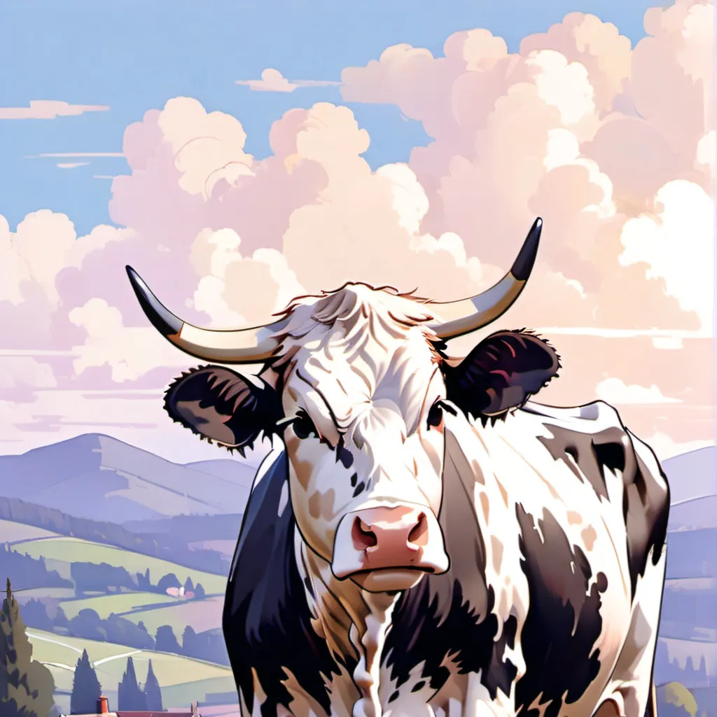 chat with ai character: cow