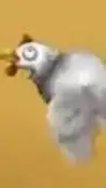 ai character: Flying Chicken  background