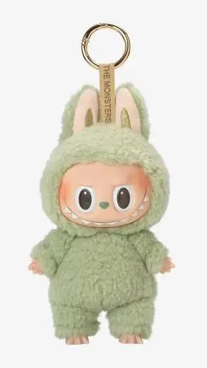 ai character: Green Grape Labubu background