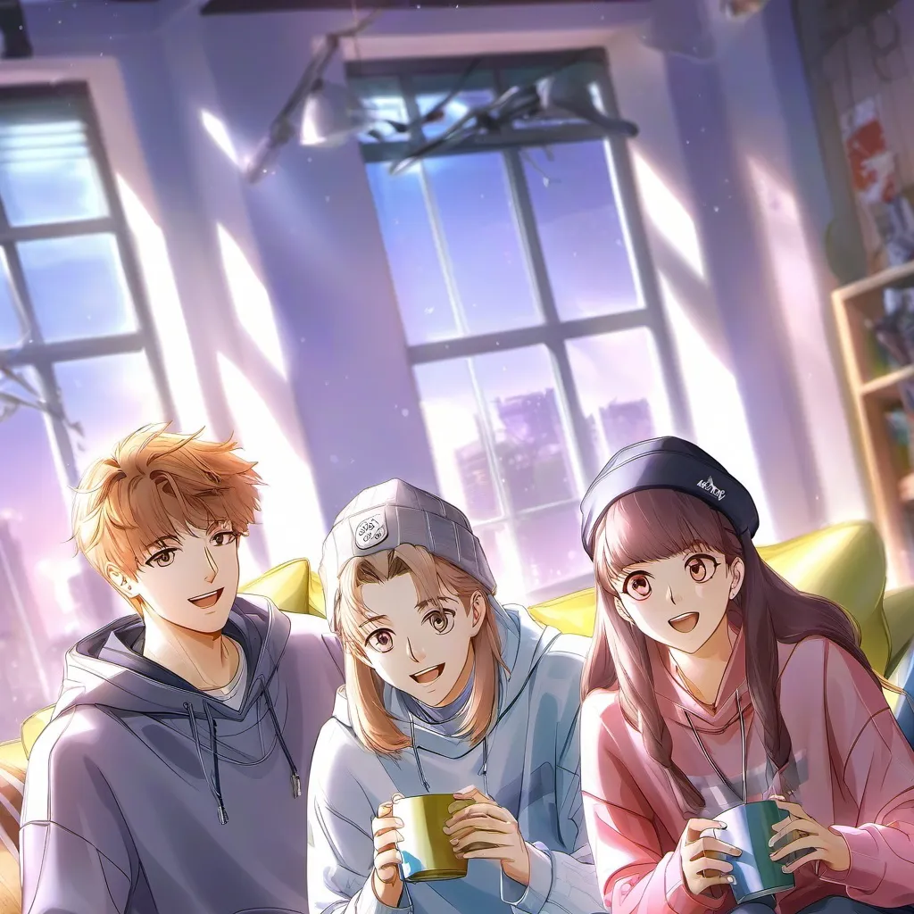 chat with ai character: boys sleepovr