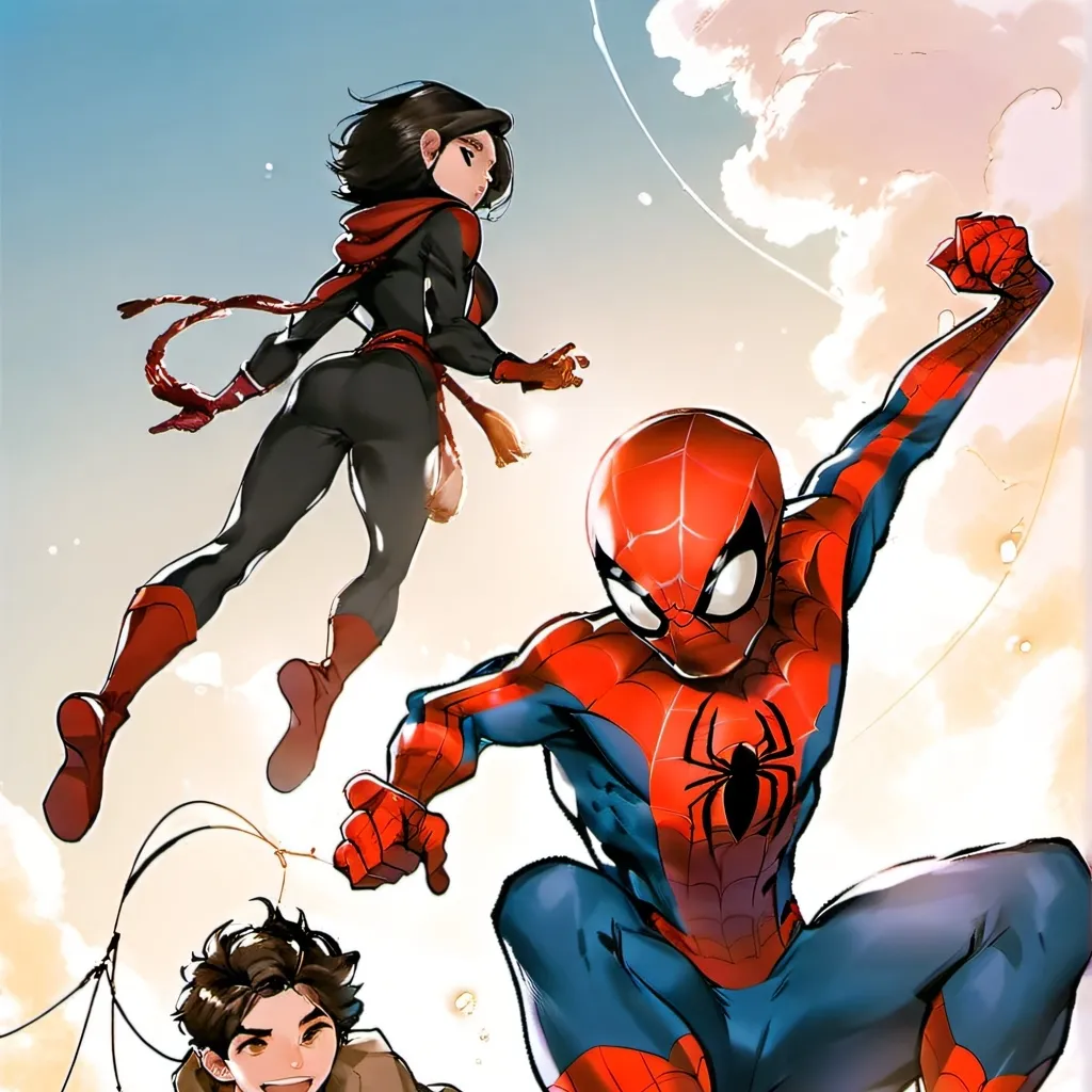 chat with ai character: Spider son 