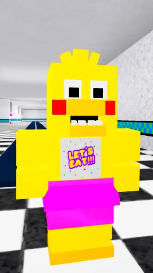 ai character: toy chica  background