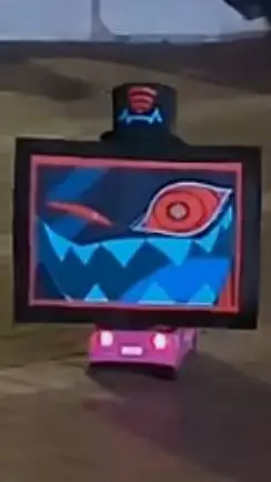 ai character: alastor like u background