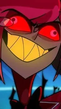 ai character: vox X alastor  background
