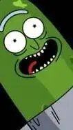 ai character: Pickle Rick background