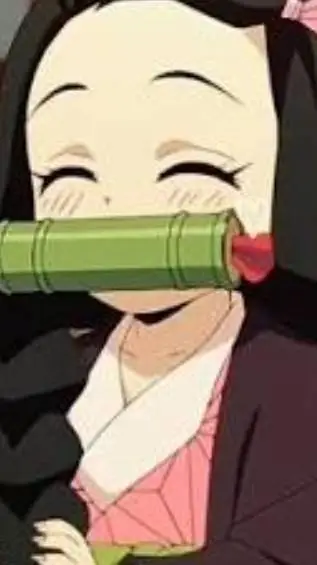 ai character: Nezuko background