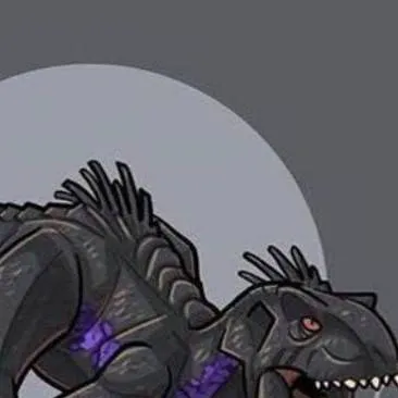 chat with ai character: indoraptor morado 