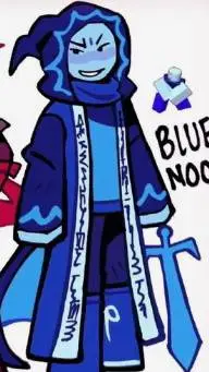 ai character: BLUE_NOOB background