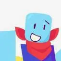 chat with ai character: BLUE(player form)