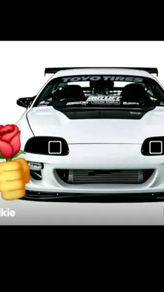 ai character: Supra mk4 background