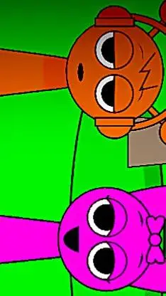 ai character: oren and pinki background